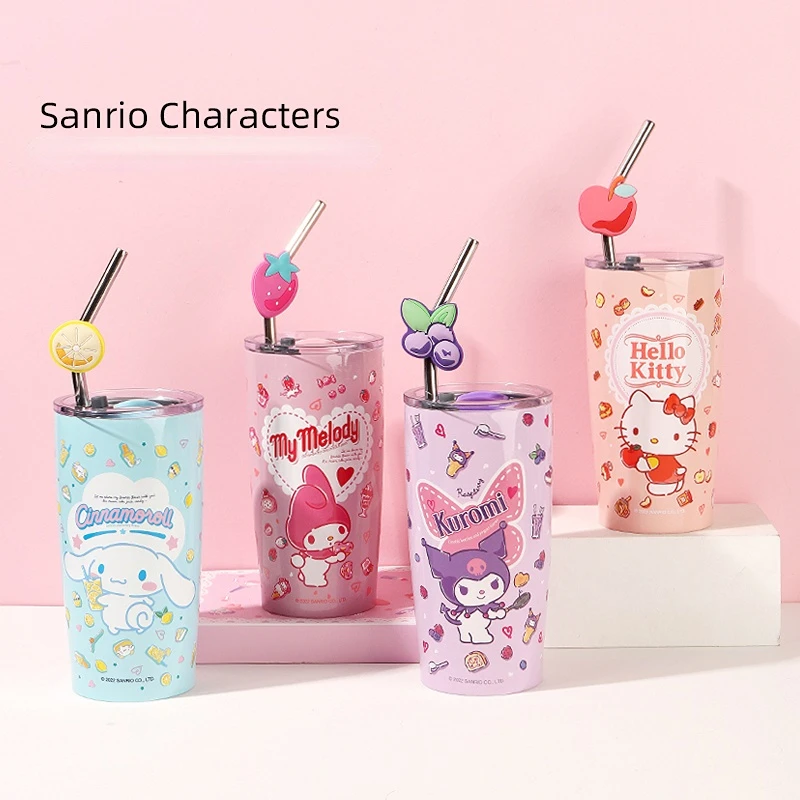 Sanrio серия Cinnamoroll KT Cat Melody красочная термоизоляция стальная чашка прекрасный соломинка прямой напиток может быть холодным или горячим
Sanrio серия Cinnamoroll KT Cat Melody красочная термоизоляция стальная чашка прекрасный соломинка прямой напиток может быть холодным или горячим