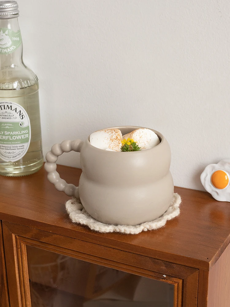 Chubby Mug Pearl Cup Home Office Coffee Milk Mug Gourd Cup Couple Drinking Cup Gift Drinking Cup
Chubby Mug Pearl Cup Home Office Coffee Milk Mug Gourd Cup Couple Drinking Cup Gift Drinking Cup