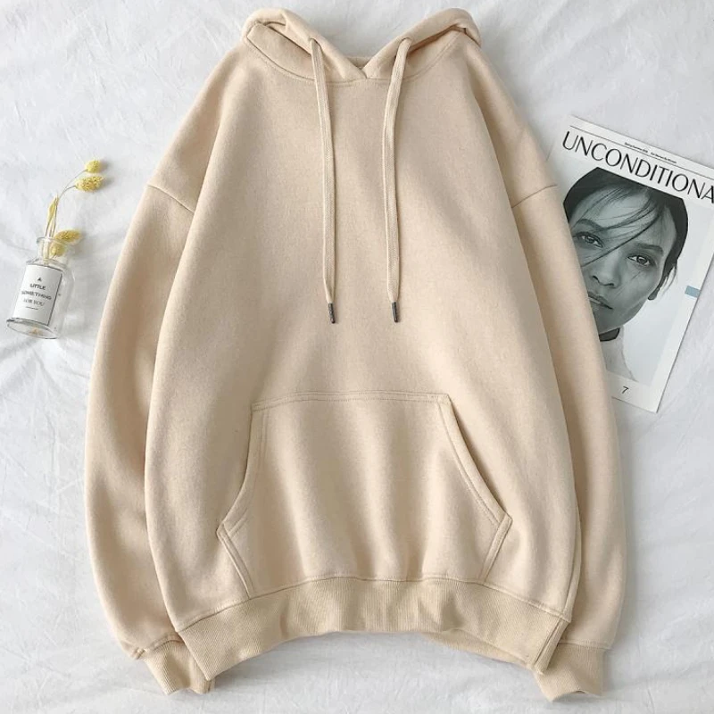 Autumn Winter Solid Sweatshirt Woman Hoodies Man Tracksuit Casual Oversized Hooded Pullove Female Sweatshirts Male Clothing 2022
Autumn Winter Solid Sweatshirt Woman Hoodies Man Tracksuit Casual Oversized Hooded Pullove Female Sweatshirts Male Clothing 2022