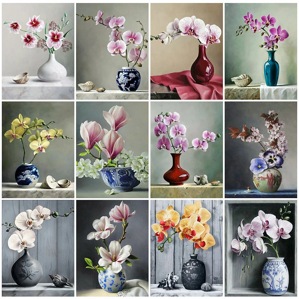 EverShine Diamond Painting Orchid Picture 5D Diamond Embroidery Flower Rhinestones Mosaic Full Square Handmade Hobby
EverShine Diamond Painting Orchid Picture 5D Diamond Embroidery Flower Rhinestones Mosaic Full Square Handmade Hobby