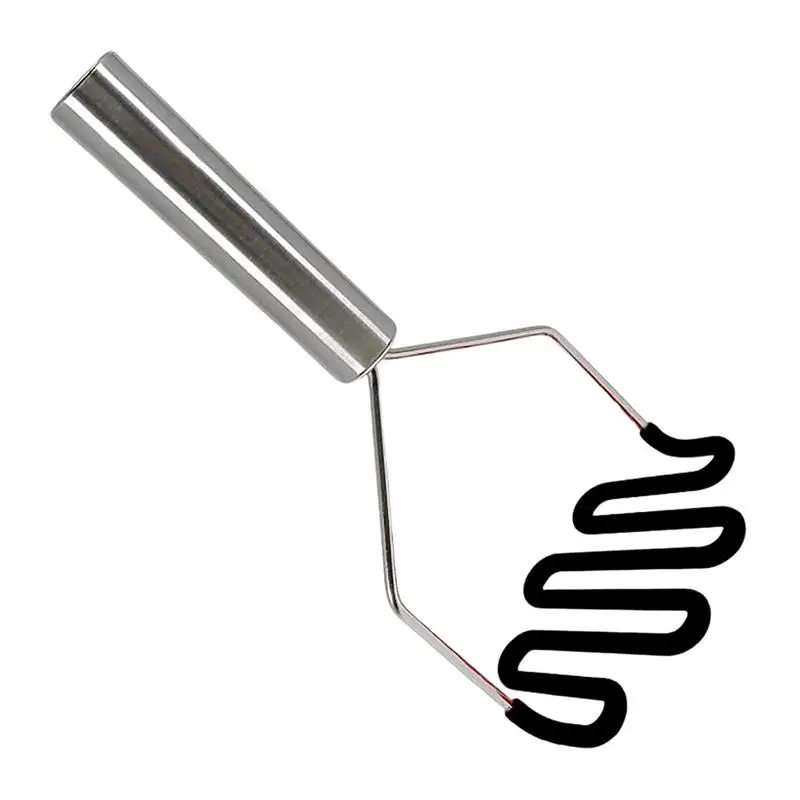 Stainless Steel Wave Shape Potato Masher Cutter Tool Kitchen Gadget Tools Sweet Potato Masher Mash Potato Masher
Stainless Steel Wave Shape Potato Masher Cutter Tool Kitchen Gadget Tools Sweet Potato Masher Mash Potato Masher