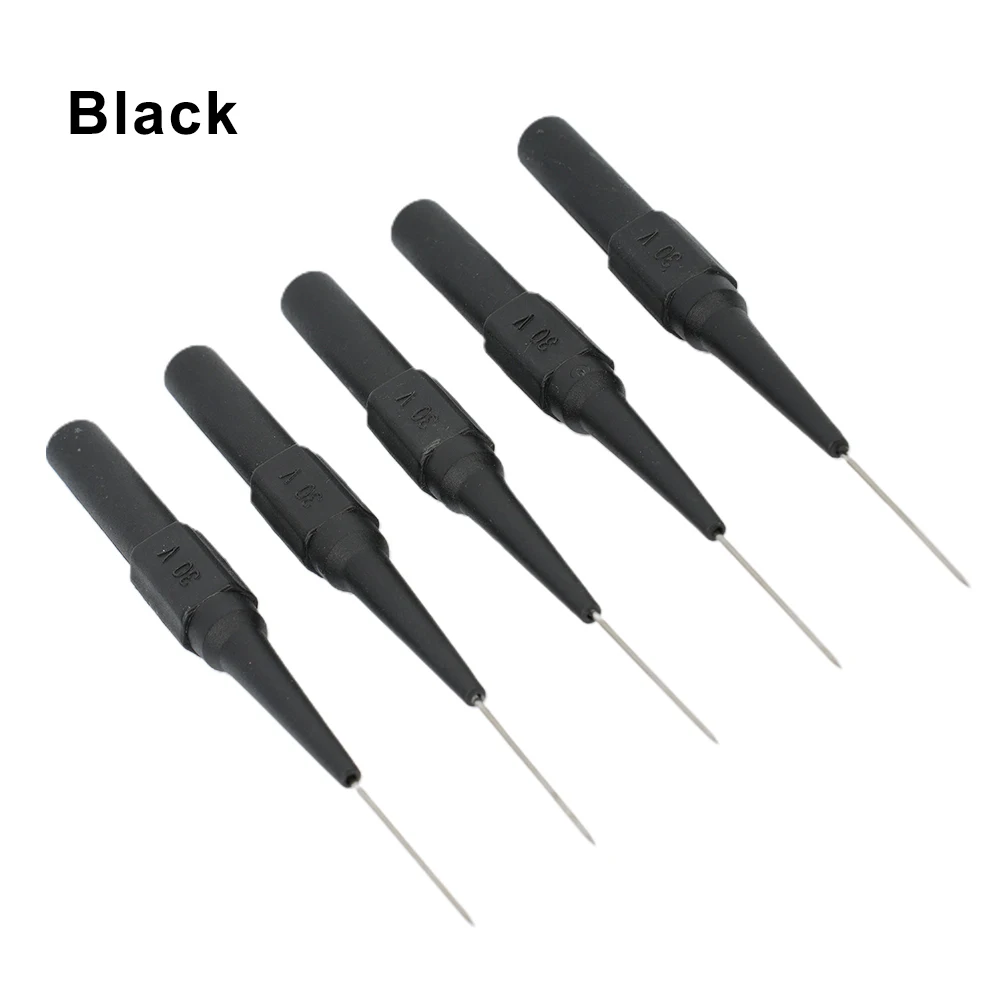 5pcs Multimeter Testing Lead Extension Probes Sharp Needle Pin Black Red Ecoflow Emo Robot Coil Peltier Bluetti Baseus
5pcs Multimeter Testing Lead Extension Probes Sharp Needle Pin Black Red Ecoflow Emo Robot Coil Peltier Bluetti Baseus