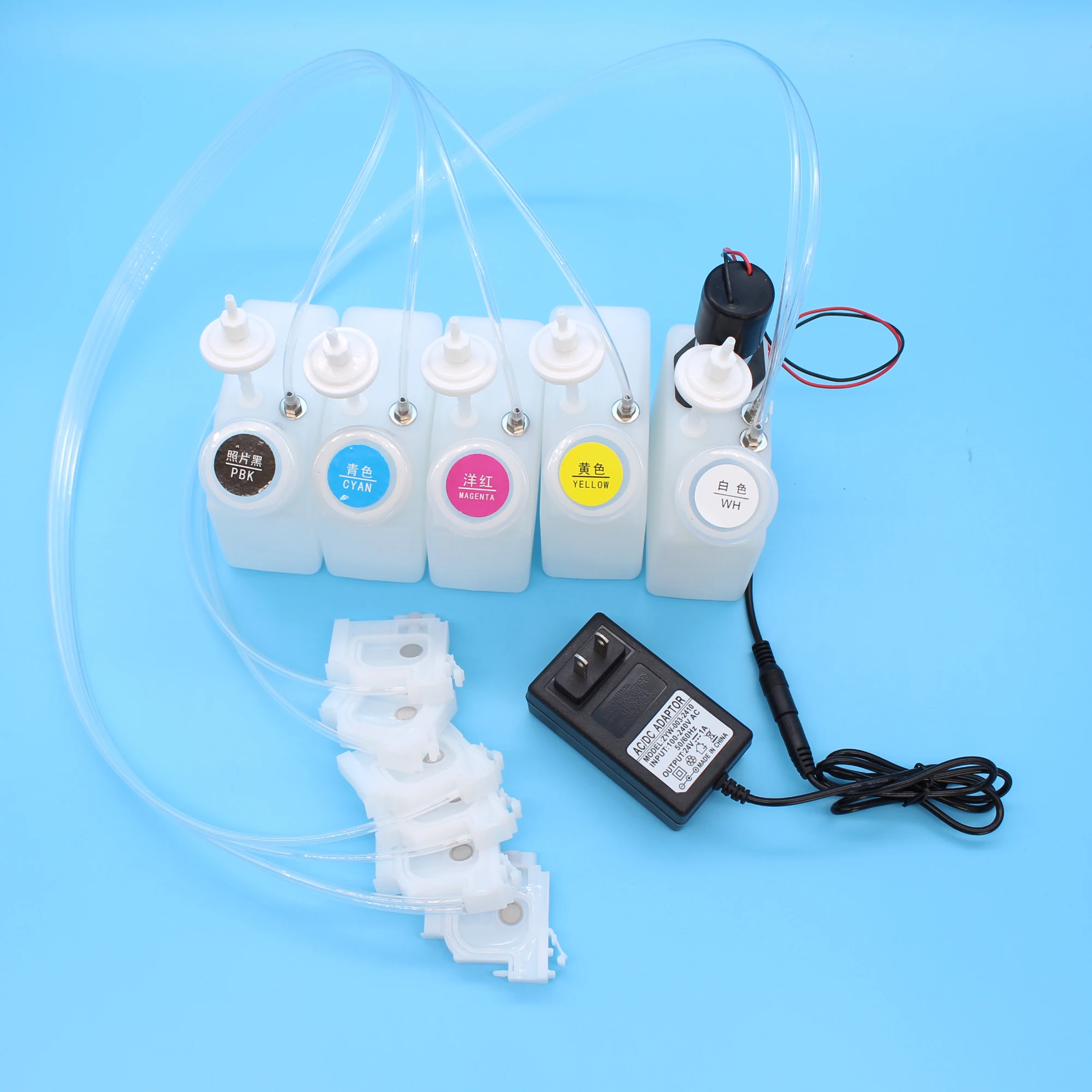 250 мл DTF CISS для Epson L1800 R1390 1400 1500 Вт L800 L805 1430 1410 DTF, белый резервуар для чернил с мешалкой, миксер, резервуар для чернил, источник питания
250 мл DTF CISS для Epson L1800 R1390 1400 1500 Вт L800 L805 1430 1410 DTF, белый резервуар для чернил с мешалкой, миксер, резервуар для чернил, источник питания