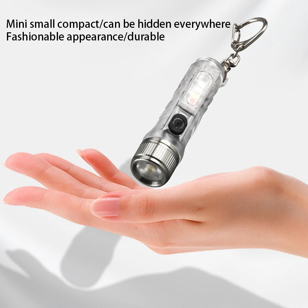 Keychain Flashlight Keyring Torch Portable Outdoor Key Chain Fishing
Keychain Flashlight Keyring Torch Portable Outdoor Key Chain Fishing
