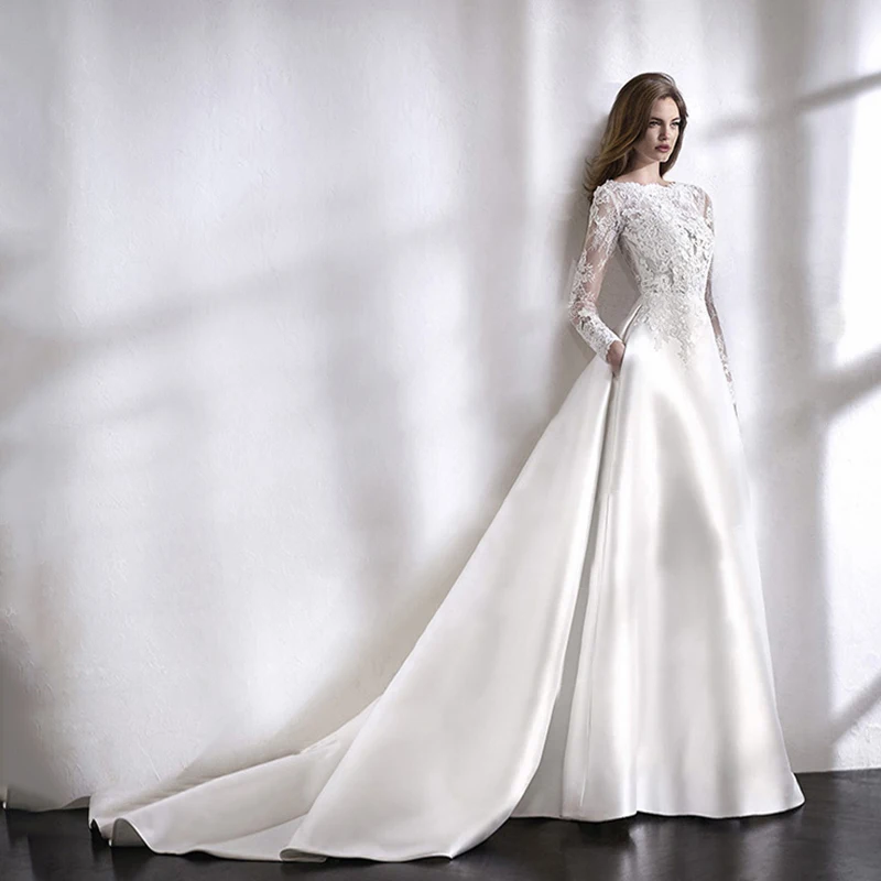 Evening Dress Floral Print Full Sleeves Pleat Floor-Length Luxurious A-Line Elegant Satin New Plus Size Women Formal Gowns TS042
Evening Dress Floral Print Full Sleeves Pleat Floor-Length Luxurious A-Line Elegant Satin New Plus Size Women Formal Gowns TS042