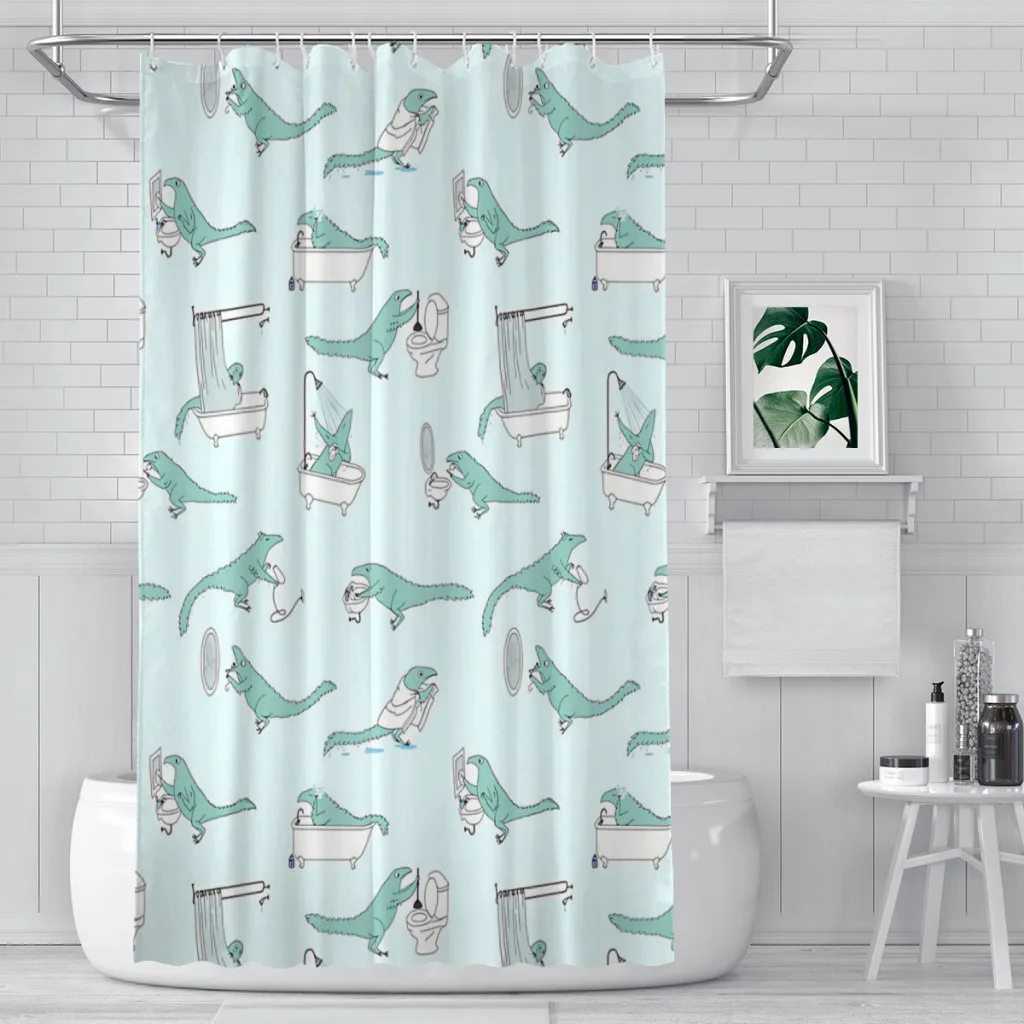 Dinosaur Bathroom Shower Curtains Waterproof Partition Curtain Funny Home Decor Accessories
Dinosaur Bathroom Shower Curtains Waterproof Partition Curtain Funny Home Decor Accessories