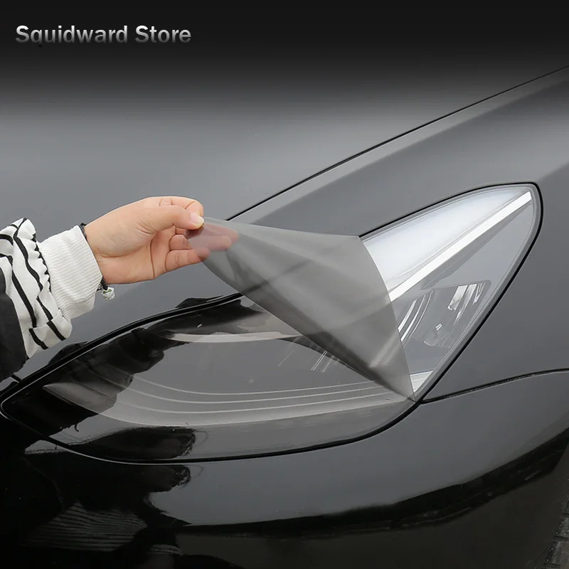 Front Headlamp Car Styling Sticker For Tesla Model XSY 3 Headlamps TPU Smoked Black Headlights Protector Film accessories
Front Headlamp Car Styling Sticker For Tesla Model XSY 3 Headlamps TPU Smoked Black Headlights Protector Film accessories
