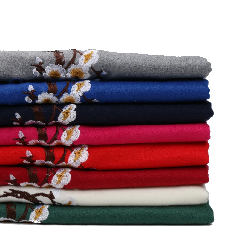 Fashion Brand Flower Cashmere Scarf Embroidery Women Winter Scarf Pashmina Lady Shawls And Wraps Bandana Tassel Free Shipping
Fashion Brand Flower Cashmere Scarf Embroidery Women Winter Scarf Pashmina Lady Shawls And Wraps Bandana Tassel Free Shipping