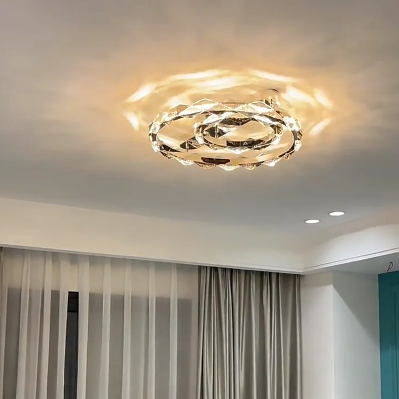 Modern Luxury LED Crystal Ceiling Chandelier Round Chrome Lustre Kitchen Island Lamp Bedroom Study Dining Decor Lighting Fixture
Modern Luxury LED Crystal Ceiling Chandelier Round Chrome Lustre Kitchen Island Lamp Bedroom Study Dining Decor Lighting Fixture