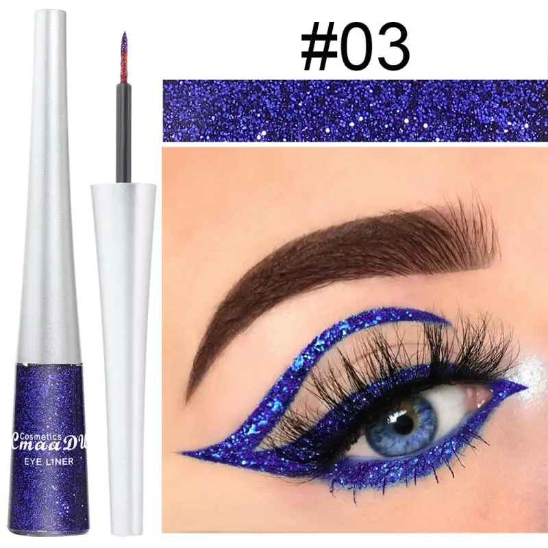 1 Pcs Fashion Colorful Eyeliner Pen Shiny Eyeshadow Waterproof Long Lasting Makeup Shiny Glitter Stage Makeup TSLM1
1 Pcs Fashion Colorful Eyeliner Pen Shiny Eyeshadow Waterproof Long Lasting Makeup Shiny Glitter Stage Makeup TSLM1