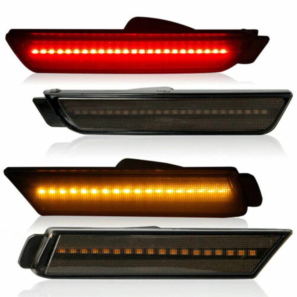 2x Front Fender+2x Rear Fender Bumper Smoked LED Bumper Side Marker Light Lamps For Chevy Camaro 2010-2015 92246244 & 92246245
2x Front Fender+2x Rear Fender Bumper Smoked LED Bumper Side Marker Light Lamps For Chevy Camaro 2010-2015 92246244 & 92246245