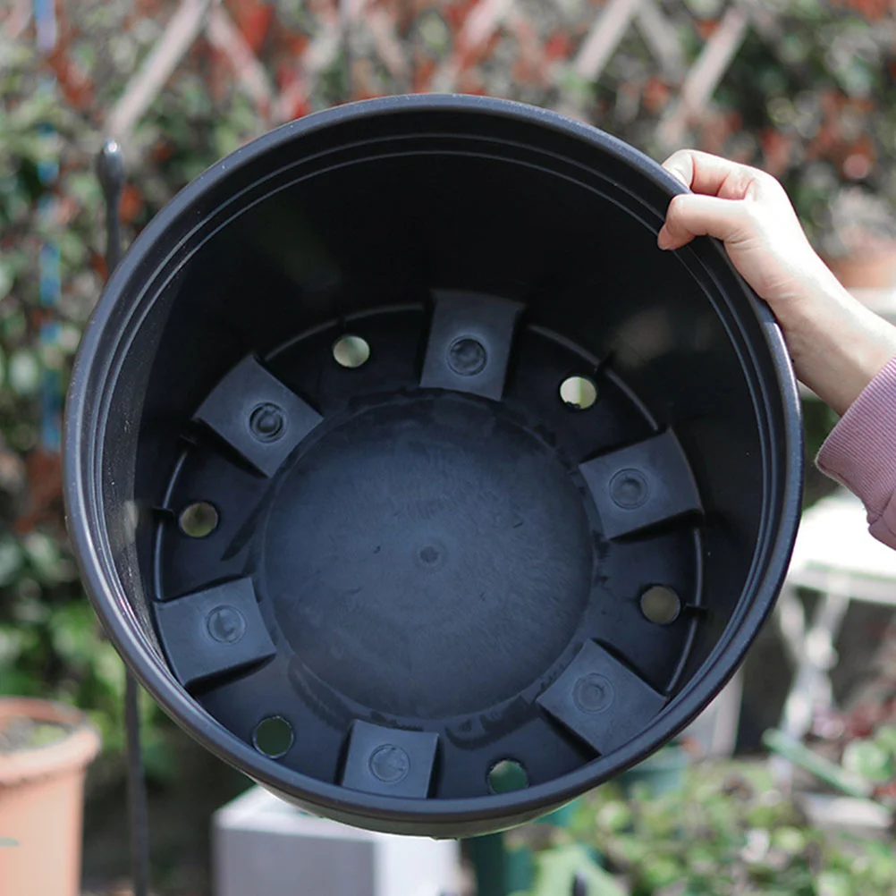 2pcs Large Size Round Flowerpot Plastic Nursery Pot Flower Planter With Drainage Holes
2pcs Large Size Round Flowerpot Plastic Nursery Pot Flower Planter With Drainage Holes