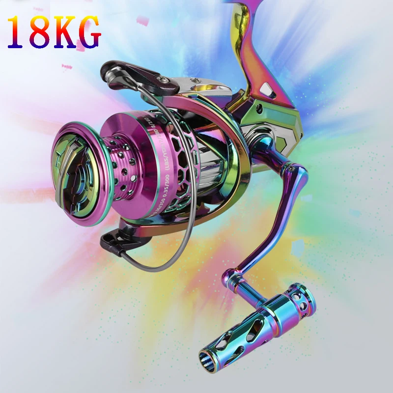 2022Sea Fishing Spinning Reel Strengthen 18KG Max Drag 18+1BB Carretilha All Metal Body Moulinet Peche En Mer Wheel LS2000-12000
2022Sea Fishing Spinning Reel Strengthen 18KG Max Drag 18+1BB Carretilha All Metal Body Moulinet Peche En Mer Wheel LS2000-12000