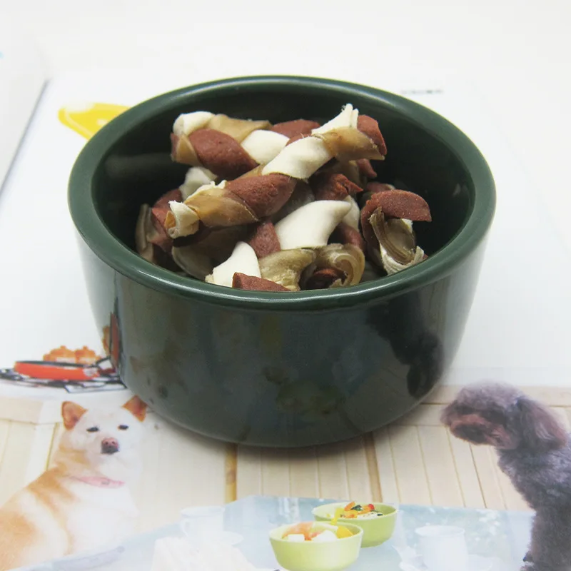 Pet ceramic bowl dog drinking bowl pet small bowl for food dog dishes dog food bowl pet supplies ceramic bowl cat bowl
Pet ceramic bowl dog drinking bowl pet small bowl for food dog dishes dog food bowl pet supplies ceramic bowl cat bowl