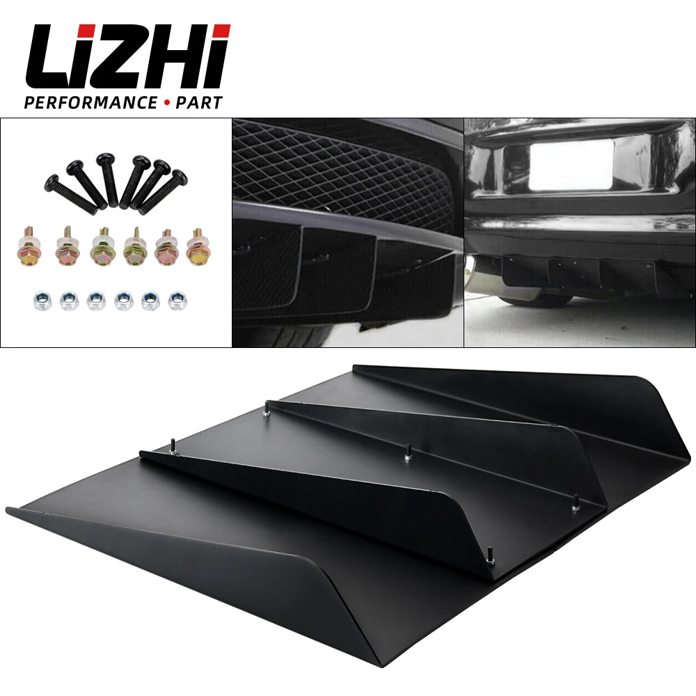4 Shark Fins Rear Bumper Diffuser Car Spoiler Decoration Fin 22" x 21" Black ABS Universal For Audi a4 b6 LZ-SFB06
4 Shark Fins Rear Bumper Diffuser Car Spoiler Decoration Fin 22" x 21" Black ABS Universal For Audi a4 b6 LZ-SFB06