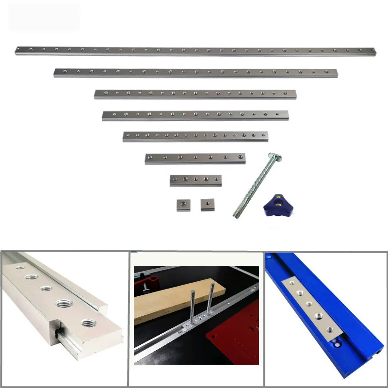 Aluminum M6/M8 T Track Slot Slider Sliding Bar T Slot Nut For 30/45 Type T-Track Jigs Screw Slot Fastener Woodworking Tool
Aluminum M6/M8 T Track Slot Slider Sliding Bar T Slot Nut For 30/45 Type T-Track Jigs Screw Slot Fastener Woodworking Tool