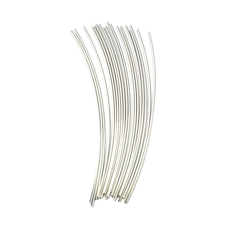 25Pcs Guitar Fret Wires 2.4Mm Cupronickel Fretwire For Acoustic Electric Bass Guitar Accessories
25Pcs Guitar Fret Wires 2.4Mm Cupronickel Fretwire For Acoustic Electric Bass Guitar Accessories
