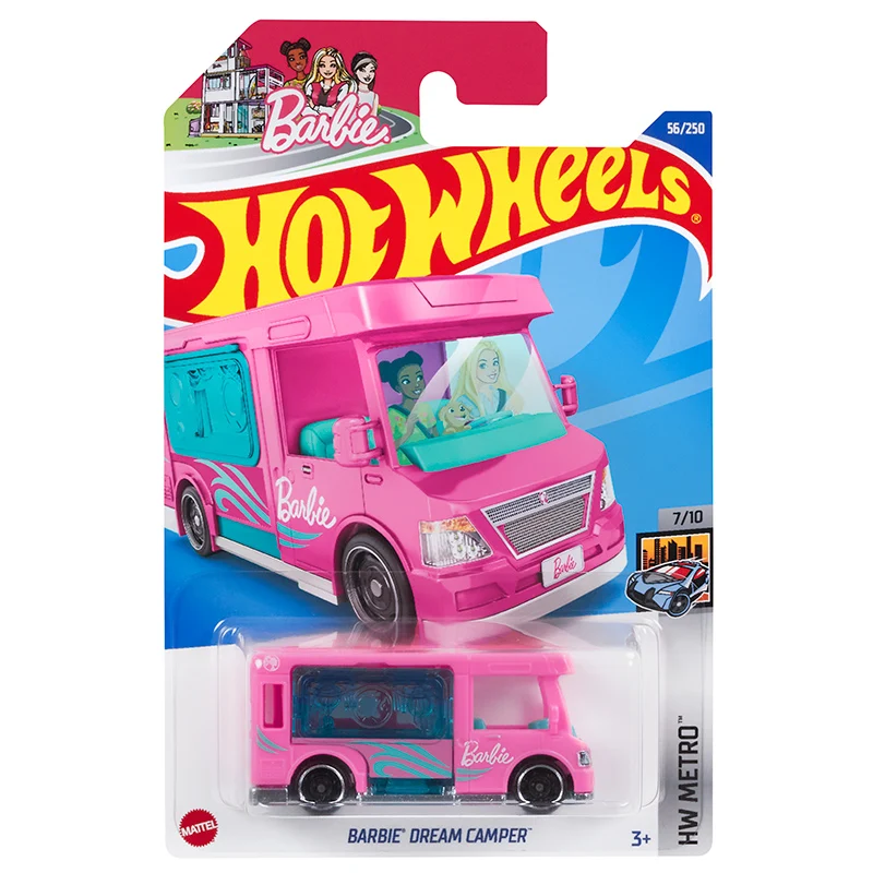 Hot Wheels Automobile Series BARBIE DREAM CAMPER 1/64 Metal Cast Model Collection Toy Vehicles
Hot Wheels Automobile Series BARBIE DREAM CAMPER 1/64 Metal Cast Model Collection Toy Vehicles