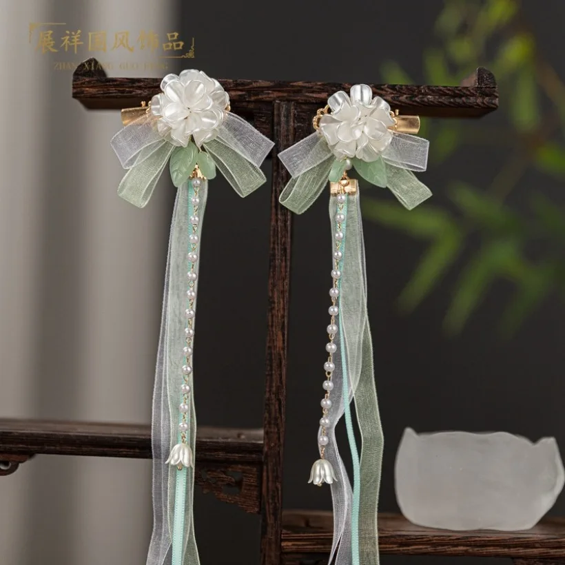 Fresh Children's Ancient Hanfu Clothes Ornaments Tassel Pair Cute Sweet Beauty Children's Ornaments Hair Clips
Fresh Children's Ancient Hanfu Clothes Ornaments Tassel Pair Cute Sweet Beauty Children's Ornaments Hair Clips
