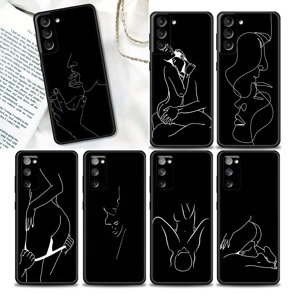 Phone Case for Samsung Galaxy S7 S8 S9 S10e S21 S20 Fe Plus Ultra 5G Soft Silicone Cover LUXURY Minimalist Line Art Sexy Couple
Phone Case for Samsung Galaxy S7 S8 S9 S10e S21 S20 Fe Plus Ultra 5G Soft Silicone Cover LUXURY Minimalist Line Art Sexy Couple