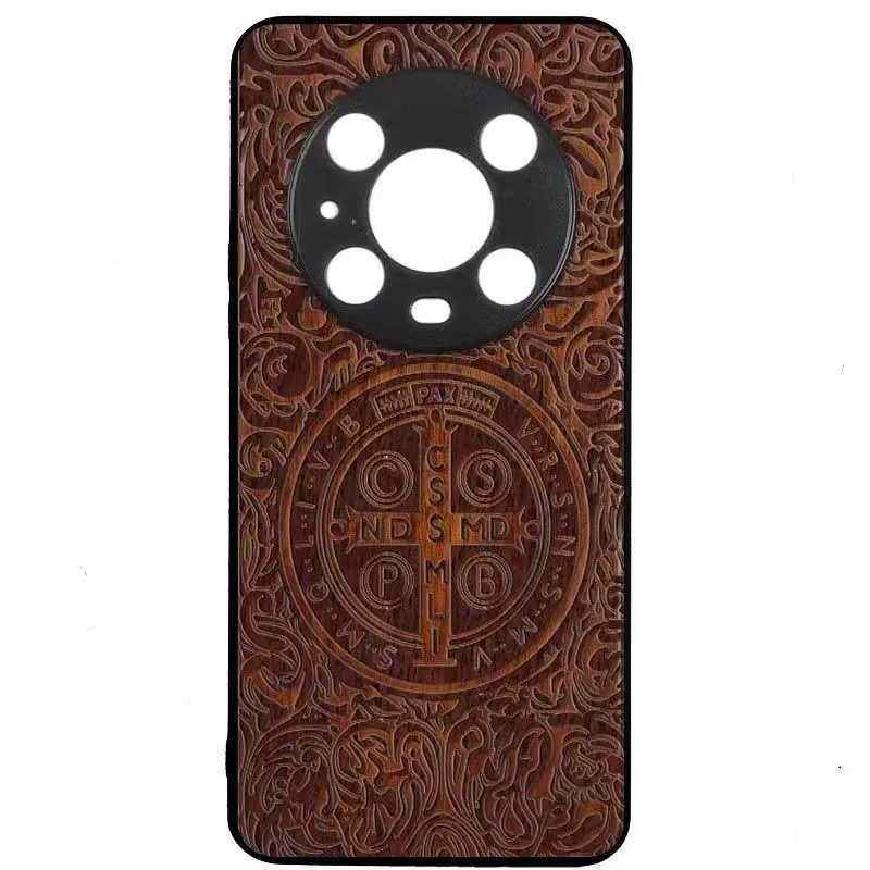 Бампер из мягкого ТПУ для Honor Magic 5 Pro, роскошный бампер из натурального дерева и бамбука для Honor Magic 4 Pro X40, чехлы для мобильных телефонов