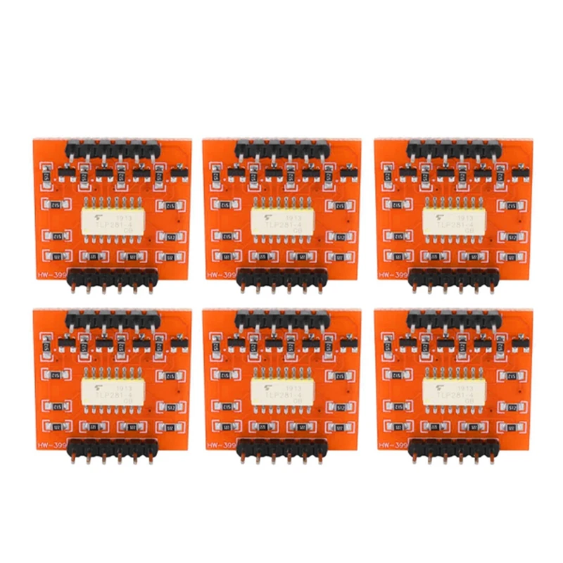 TLP281 4-Channel Optocoupler Isolation Module High And Low Level Extension Board Electronic Building Block Module 
TLP281 4-Channel Optocoupler Isolation Module High And Low Level Extension Board Electronic Building Block Module