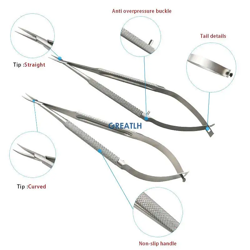 Castroviejo Needle Holders 12cm/14cm/16cm/18cm Forceps Non-slip Handle Dental Instruments
Castroviejo Needle Holders 12cm/14cm/16cm/18cm Forceps Non-slip Handle Dental Instruments