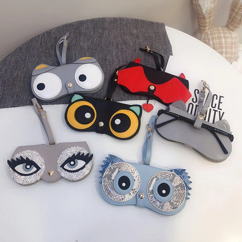 Leader Fashion Cute Eye Sunglasses Glasses Case For Women Lens Container Bag Leather Pouch Funny Mask Bezel Eyeglass Cover
Leader Fashion Cute Eye Sunglasses Glasses Case For Women Lens Container Bag Leather Pouch Funny Mask Bezel Eyeglass Cover