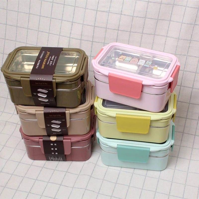Portable Lunch Box Bento Box for School Kids Office Worker 2layers Microwae Heating Lunch Container Food Storage Box
Portable Lunch Box Bento Box for School Kids Office Worker 2layers Microwae Heating Lunch Container Food Storage Box