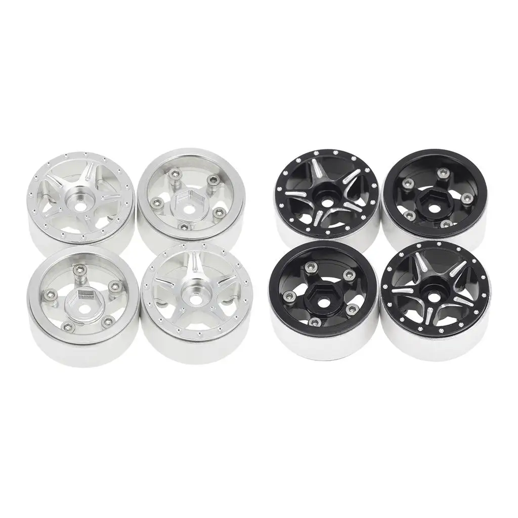4PCS RC Car Aluminium Locking Type Wheel Rims Hub for Axial SCX24 90081 1/24 RC Off-Road Crawler DIY Spare 
4PCS RC Car Aluminium Locking Type Wheel Rims Hub for Axial SCX24 90081 1/24 RC Off-Road Crawler DIY Spare