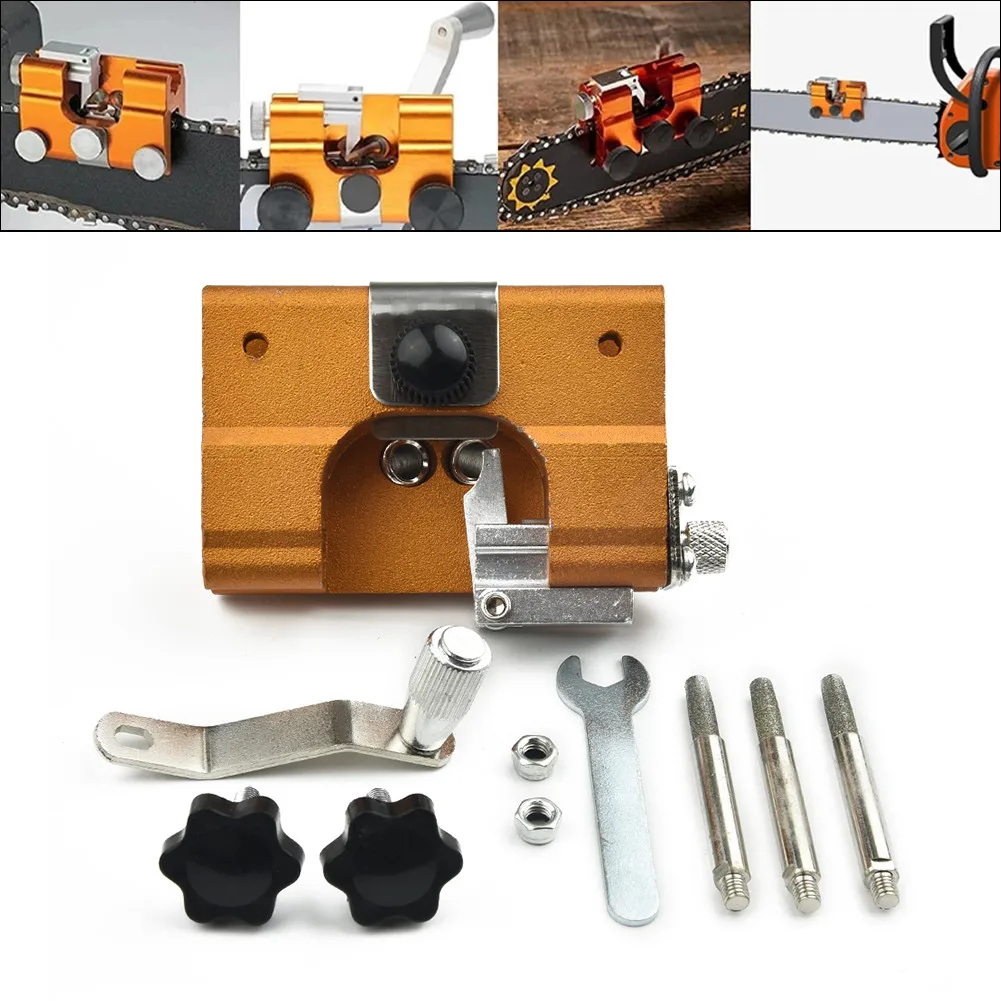Chainsaw Sharpening Tools Chainsaw Chain Sharpening Jig Hand Chain Grinder Portable Chain Clip Sharpener For All Chain Saws
Chainsaw Sharpening Tools Chainsaw Chain Sharpening Jig Hand Chain Grinder Portable Chain Clip Sharpener For All Chain Saws