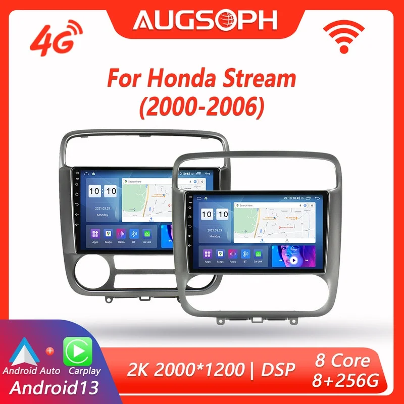 Android 13 Car Radio for Honda STREAM-AStyle STREAM-BStyle 2000-2006,9inch Multimedia Player with 4G WiFi Carplay & 2Din
Android 13 Car Radio for Honda STREAM-AStyle STREAM-BStyle 2000-2006,9inch Multimedia Player with 4G WiFi Carplay & 2Din