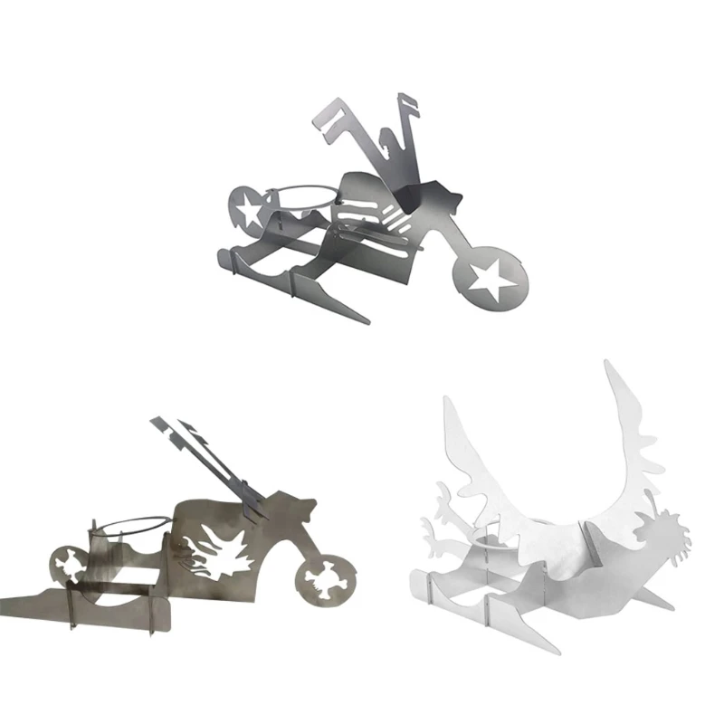 D0AB Beer Can Chicken Roaster Stand Vertical Chicken Roaster Stand Motorcycle Chicken Roaster Rack for Outdoor Grills
D0AB Beer Can Chicken Roaster Stand Vertical Chicken Roaster Stand Motorcycle Chicken Roaster Rack for Outdoor Grills