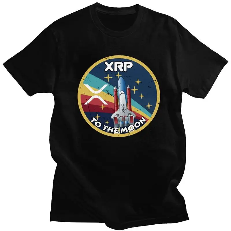 Vintage Ripple XRP Cryptocurrency Space Mission T Shirt Men Cotton Tshirt Tee Short Sleeve Bitcoin Crypto T-shirt Clothing Gift 
Vintage Ripple XRP Cryptocurrency Space Mission T Shirt Men Cotton Tshirt Tee Short Sleeve Bitcoin Crypto T-shirt Clothing Gift