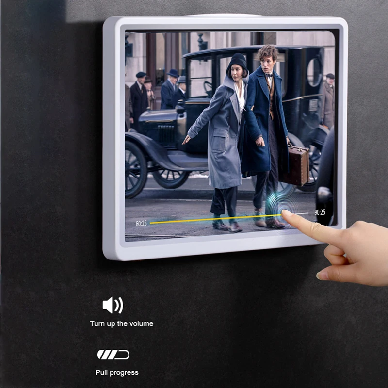Sealed Waterproof Wall Mounted Tablet Cas Tablet Storager Tablet Phone Holder Bathroom Kitchen Touchable Organizer Decor Travel
Sealed Waterproof Wall Mounted Tablet Cas Tablet Storager Tablet Phone Holder Bathroom Kitchen Touchable Organizer Decor Travel