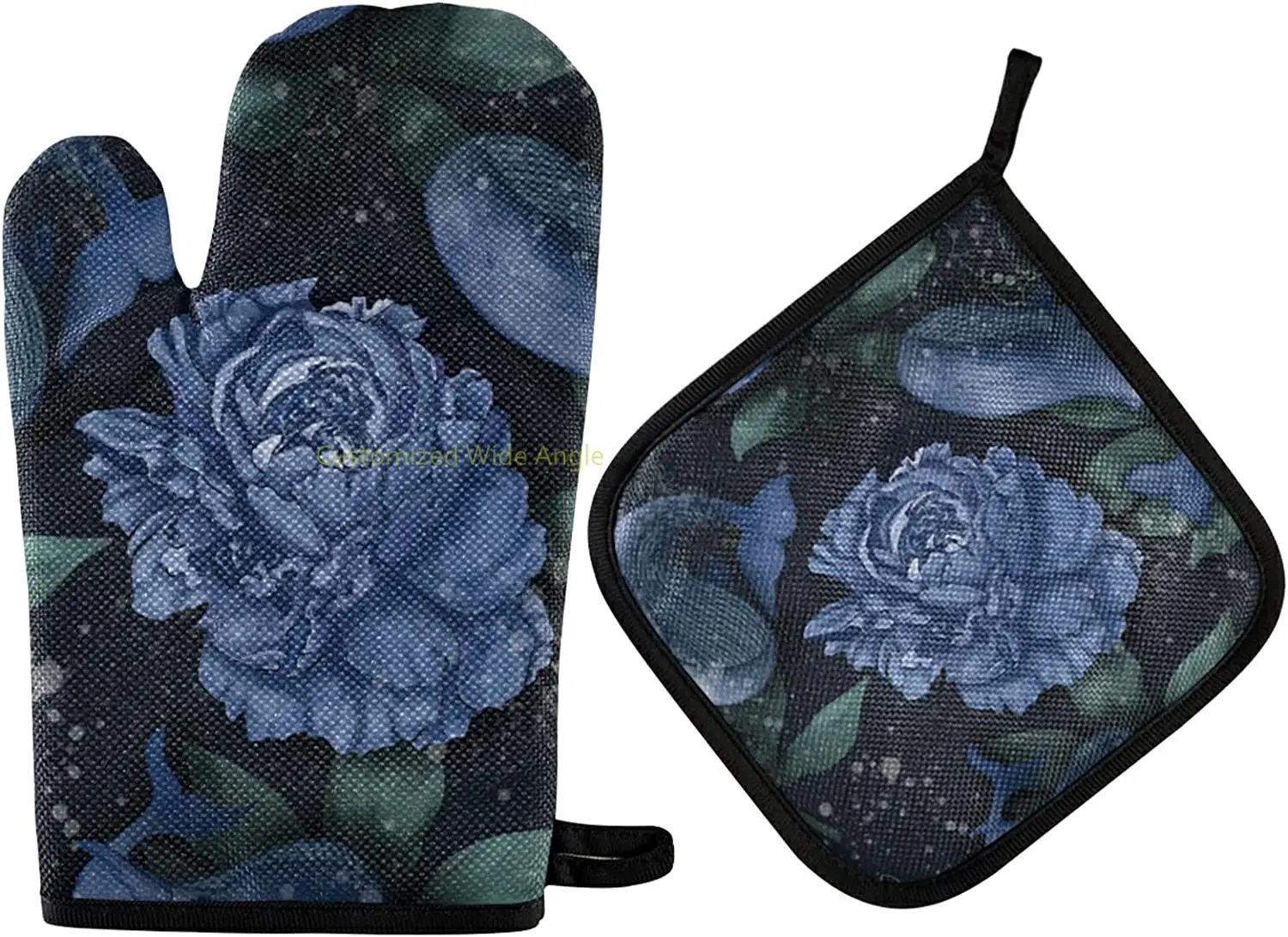 Peony Flower Oven Mitts and Pot Holders Insulated Gloves & Kitchen Counter Safe Mats for Cooking BBQ Baking Grilling
Peony Flower Oven Mitts and Pot Holders Insulated Gloves & Kitchen Counter Safe Mats for Cooking BBQ Baking Grilling