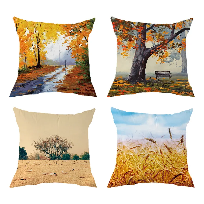 2022 Nordic Designer Pillow Case Autumn Maple Leaf Forest Decoration Pillowcase Falling Leaves Yellow Fall Tree Cushion Cover
2022 Nordic Designer Pillow Case Autumn Maple Leaf Forest Decoration Pillowcase Falling Leaves Yellow Fall Tree Cushion Cover