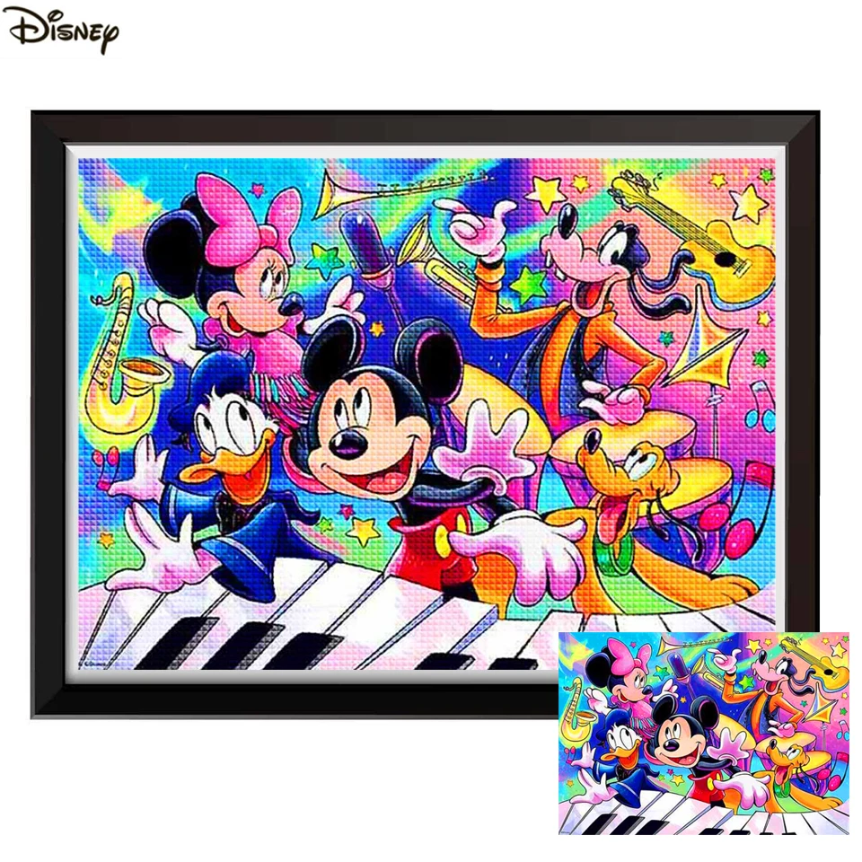 Diamond Painting Play Piano Mickey Mouse Classic Cartoon Disney Character Collection Embroidery 5D Cross Stitch Hobby Home Decor
Diamond Painting Play Piano Mickey Mouse Classic Cartoon Disney Character Collection Embroidery 5D Cross Stitch Hobby Home Decor