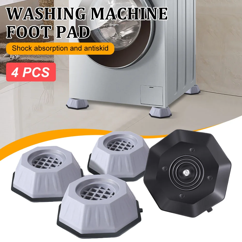 4Pcs Anti Vibration Feet Pads Rubber Legs Slipstop Silent Skid Raiser Mat For Washing Machine Support Dampers Stand Accessories
4Pcs Anti Vibration Feet Pads Rubber Legs Slipstop Silent Skid Raiser Mat For Washing Machine Support Dampers Stand Accessories