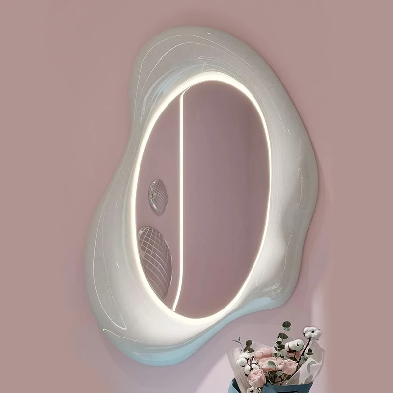 Большой нестандартный стильный туалетный столик для ванной комнаты, зеркало для макияжа, душевые зеркала, домашний декор YX50DM 
Большой нестандартный стильный туалетный столик для ванной комнаты, зеркало для макияжа, душевые зеркала, домашний декор YX50DM