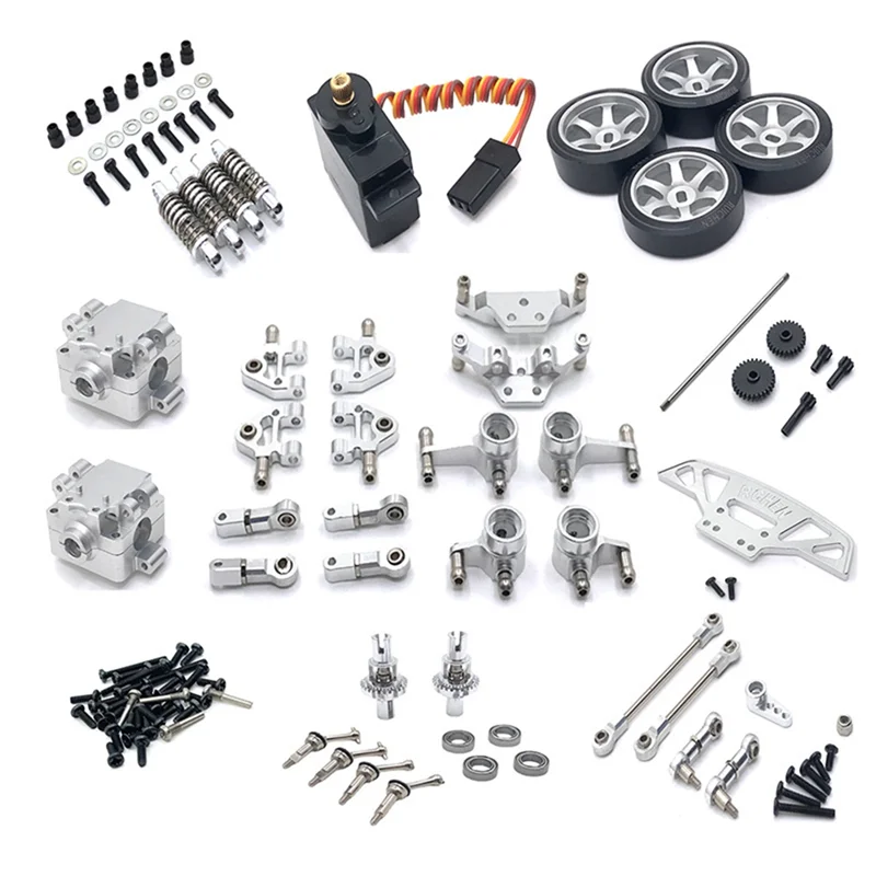 1 Set Metal Upgrades Kit Drive Shaft Pull Rod Swing Arm for WLtoys 284131 K969 K989 1/28 RC Car Parts,Silver
1 Set Metal Upgrades Kit Drive Shaft Pull Rod Swing Arm for WLtoys 284131 K969 K989 1/28 RC Car Parts,Silver