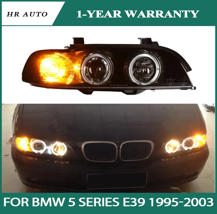 Car headlight for BMW 5 Series E39 1995-2003 LED angel eye low beam single lens headlight assembly Exterior decoration parts
Car headlight for BMW 5 Series E39 1995-2003 LED angel eye low beam single lens headlight assembly Exterior decoration parts
