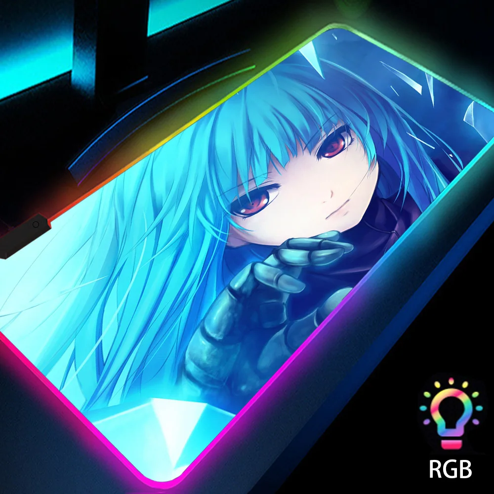 The King of Fighters Mouse Pad with Backlight Mause Pad Com Led Backlit Mat Rgb Computer Accessories Anime Rug Desktop Material
The King of Fighters Mouse Pad with Backlight Mause Pad Com Led Backlit Mat Rgb Computer Accessories Anime Rug Desktop Material