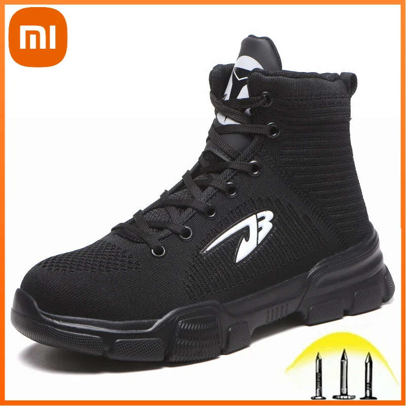 Xiaomi Men Work Shoes Safety Boots Anti-smashing Puncture-Proof Steel Toe Cap Work Boots Plush Warm Indestructible Working Shoes
Xiaomi Men Work Shoes Safety Boots Anti-smashing Puncture-Proof Steel Toe Cap Work Boots Plush Warm Indestructible Working Shoes