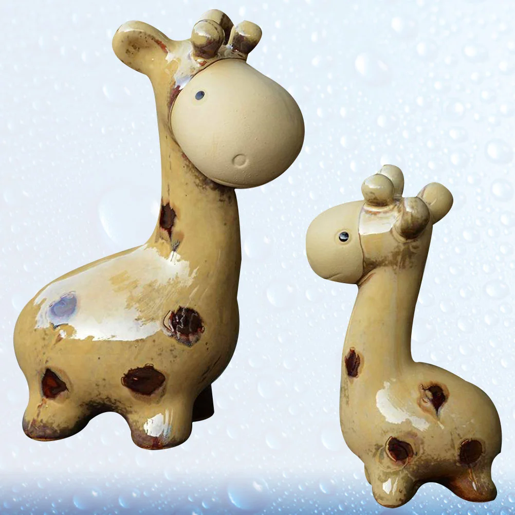 2pcs Landscaping Art Crafts Ceramic Figurine Creative Animal Model Adorable Deer Model for Home Outdoor
2pcs Landscaping Art Crafts Ceramic Figurine Creative Animal Model Adorable Deer Model for Home Outdoor