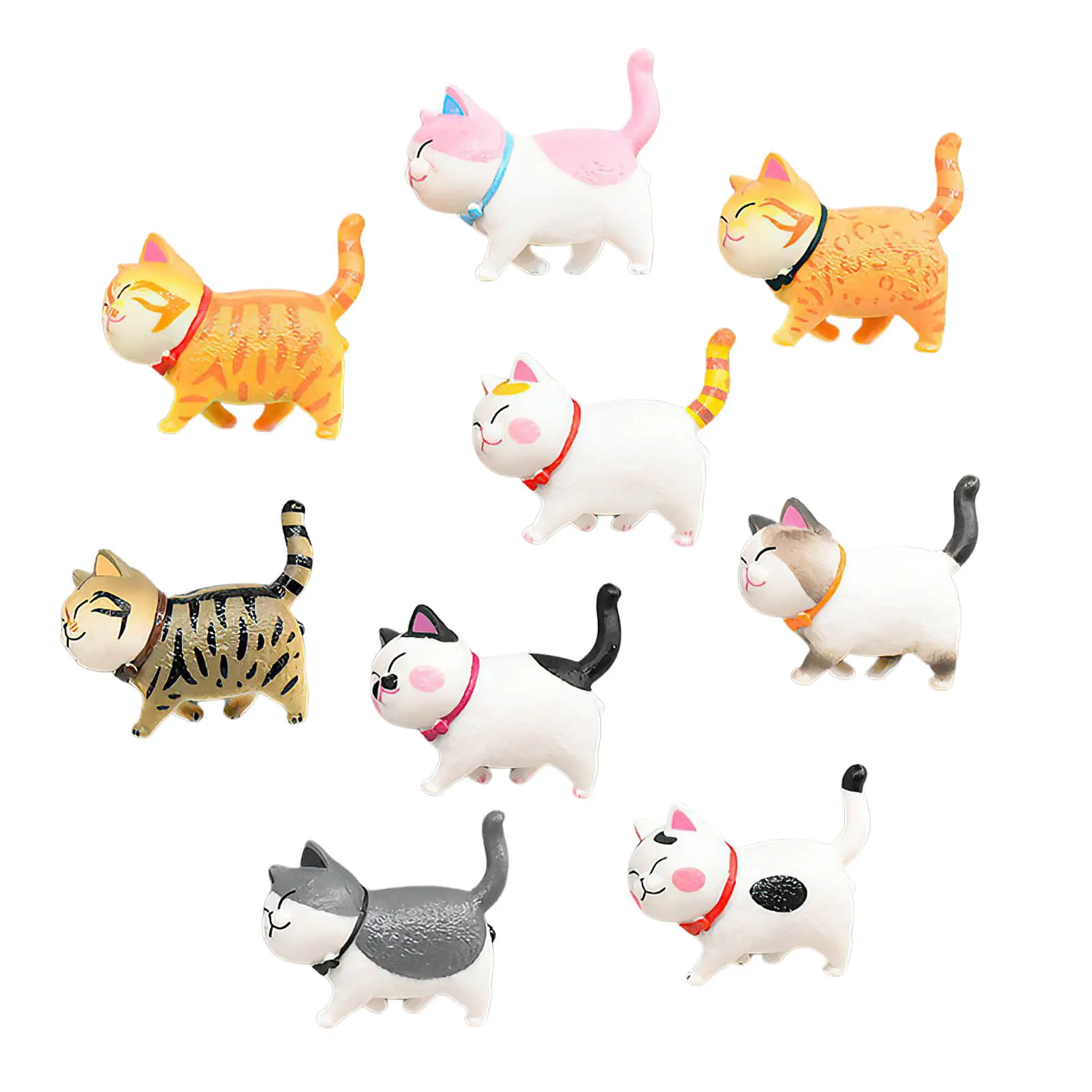 Cat Magnetic Refrigerator Stickers 9-PCS 3D Cute Multi-functional Drop-proof Fridge Magnet Birthday Holiday Gift For Cats Lovers
Cat Magnetic Refrigerator Stickers 9-PCS 3D Cute Multi-functional Drop-proof Fridge Magnet Birthday Holiday Gift For Cats Lovers