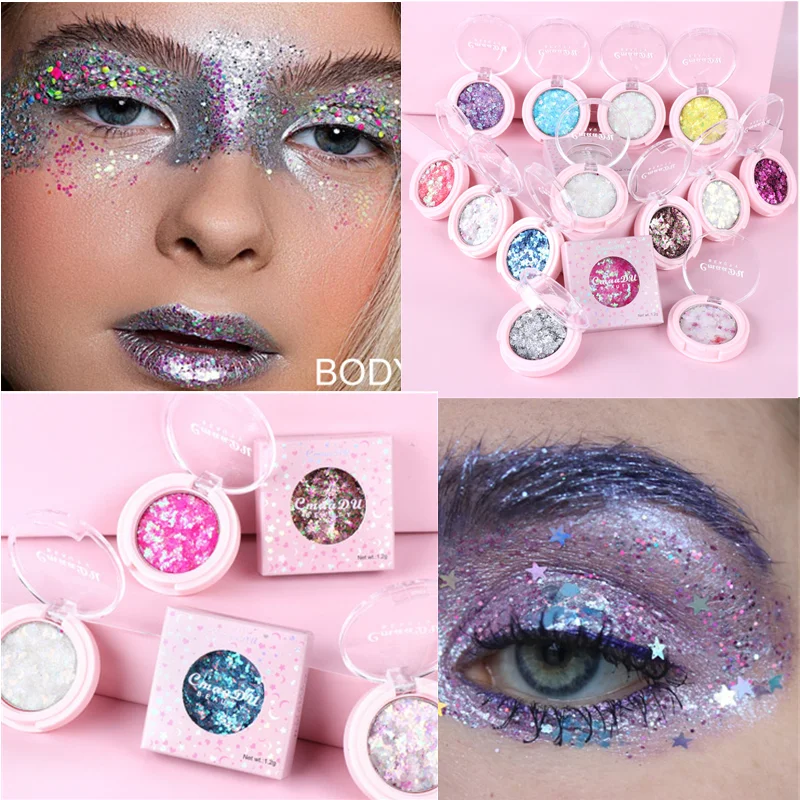 Colorful Sequined Gel Cream Sequined Eyeshadow Palette Glitter Diamond Eye Makeup Eye Shadow Cosmetic Eye Makeup 
Colorful Sequined Gel Cream Sequined Eyeshadow Palette Glitter Diamond Eye Makeup Eye Shadow Cosmetic Eye Makeup