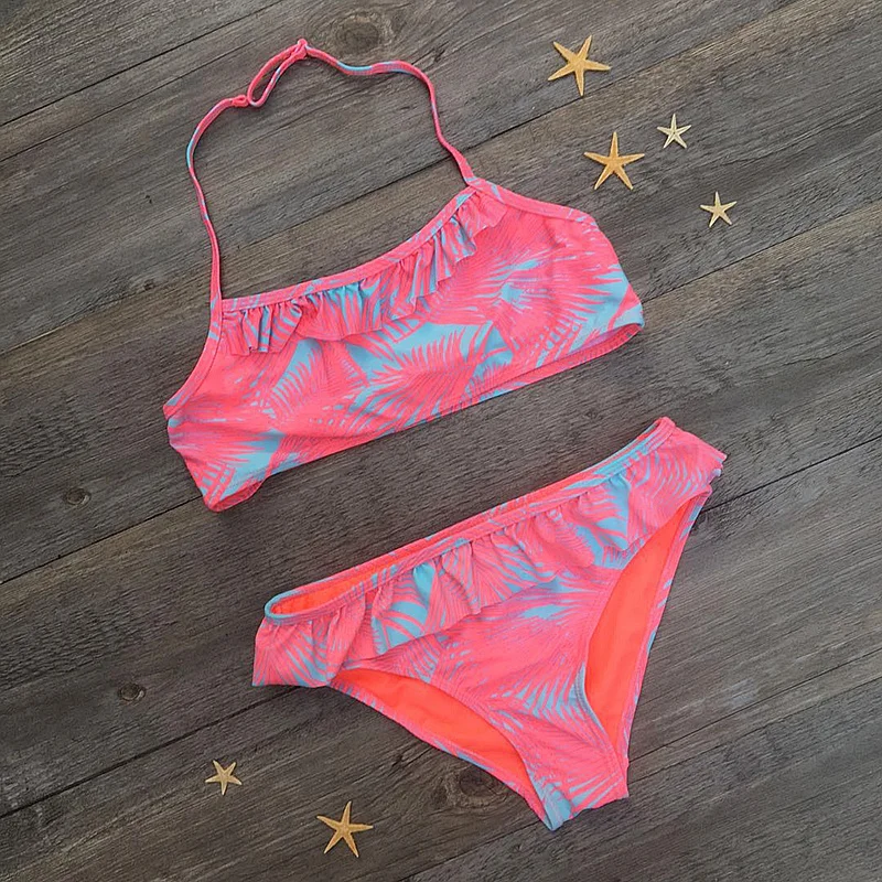 New Kids Swimwear Bikinis Set for Girls Printing Bathing Swimsuit 2 Pieces Female Split Baby Children Swimwear Girls Bikini
New Kids Swimwear Bikinis Set for Girls Printing Bathing Swimsuit 2 Pieces Female Split Baby Children Swimwear Girls Bikini