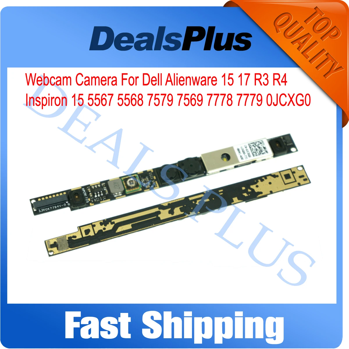 Новая запасная веб-камера для Dell Alienware 15, 17, R3, R4, Inspiron 15, 5567, 5568, 7579, 7569, 7778, 7779, 0JCXG0
Новая запасная веб-камера для Dell Alienware 15, 17, R3, R4, Inspiron 15, 5567, 5568, 7579, 7569, 7778, 7779, 0JCXG0