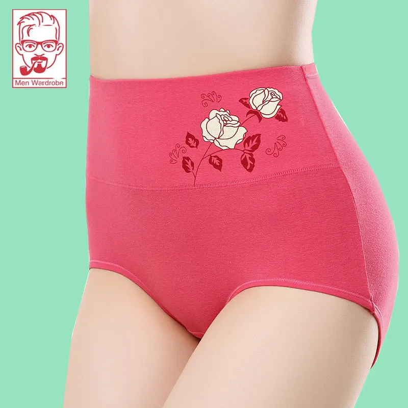 Printed High-waisted Ms Underwear Pure Cotton Comfort Ladies Briefs Collect Internal Pants Breathable Slimming Underwear
Printed High-waisted Ms Underwear Pure Cotton Comfort Ladies Briefs Collect Internal Pants Breathable Slimming Underwear